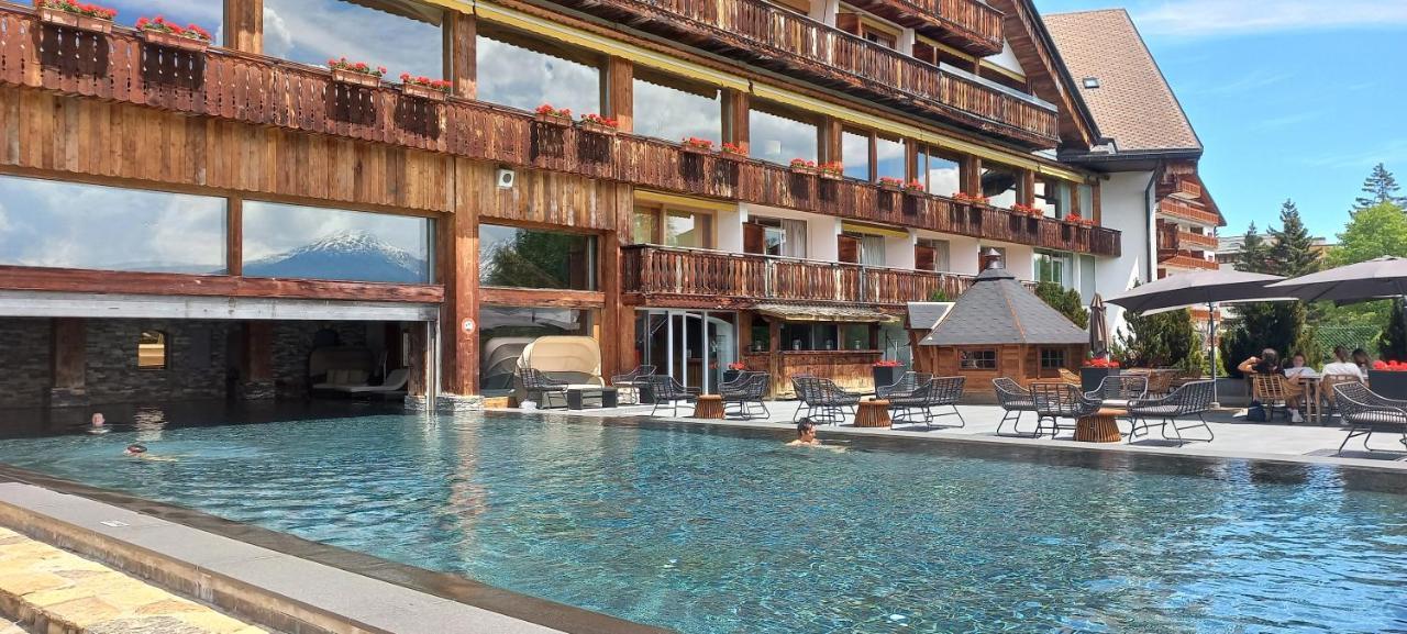 Apartment 24 Hotel Etrier Pool & Spa Crans-Montana Eksteriør bilde