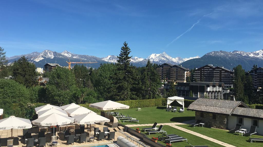 Apartment 24 Hotel Etrier Pool & Spa Crans-Montana Eksteriør bilde